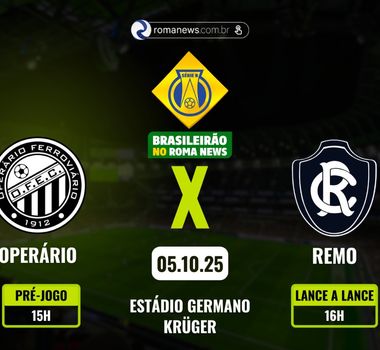 Imagem - Remo visita o Operário-PR para tentar colar no G4 da Série B
