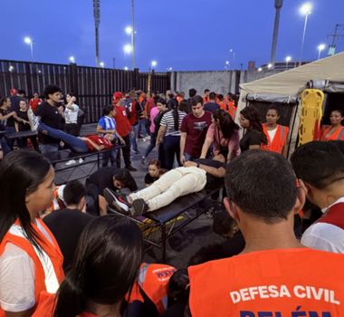 Imagem - Voluntários fazem últimos ajustes antes do Círio 2025