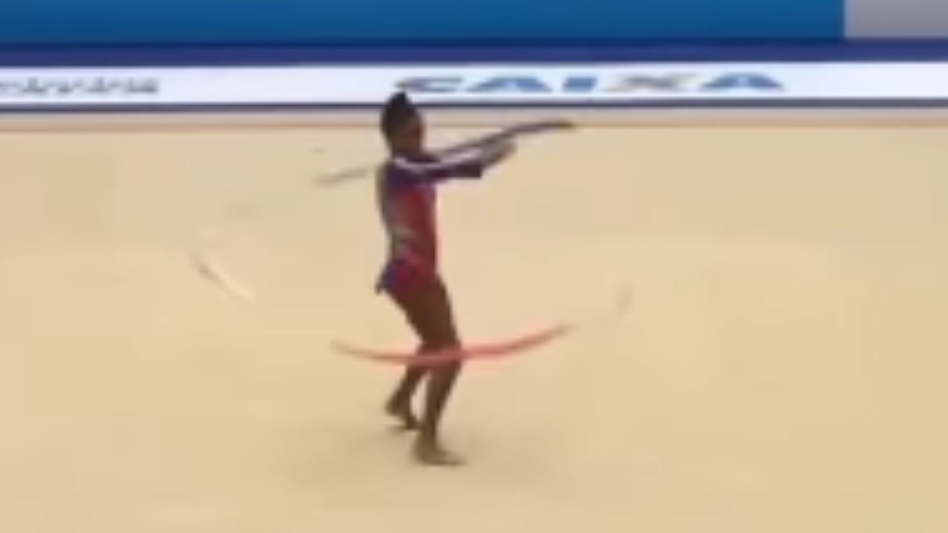 Paraense levou o Círio de Nazaré para o tablado da ginástica