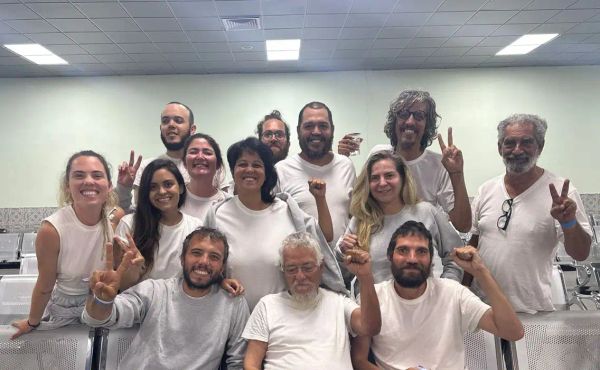 Brasileiros da Flotilha Global Sumud são libertados na Jordânia