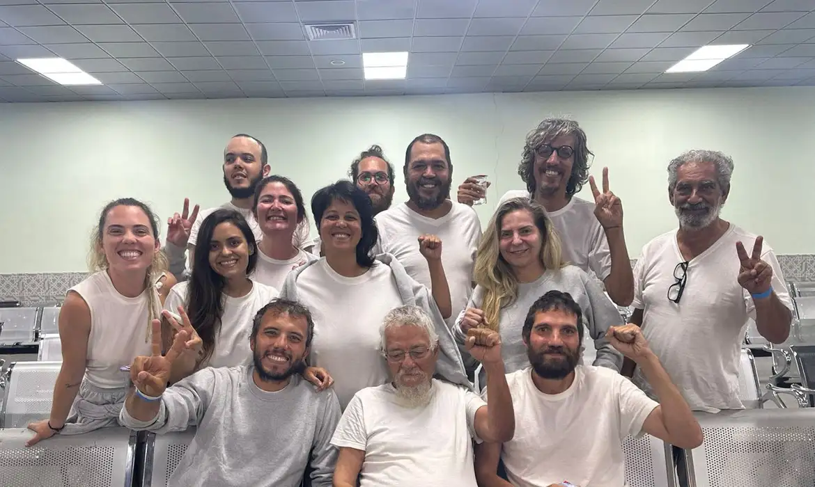 Imagem - Brasileiros da Flotilha Global Sumud são libertados na Jordânia