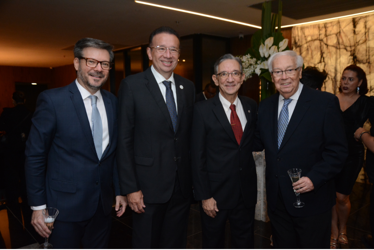 Alexandre Amaral, Antônio Fernando Gomes, Sérgio Bitar e Ivo Amaral