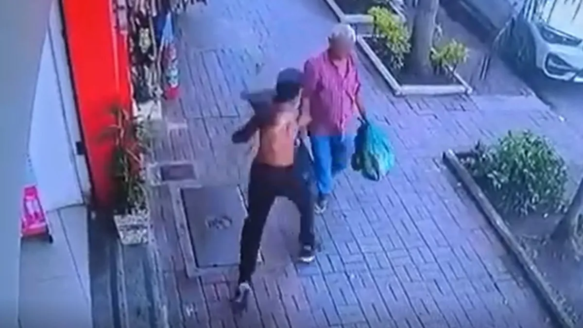 Imagem - Vídeo: idoso é agredido com soco no rosto enquanto caminhava pela calçada em SP
