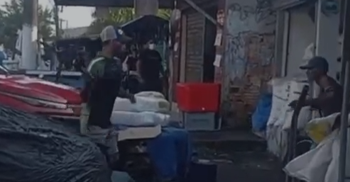 Motivo da confusão seria o consumo de bebidas; caso ocorreu na feira do Barreiro, mas a identidade dos envolvidos ainda não foi confirmada