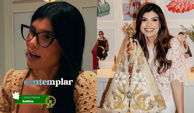 Imagem - Letícia Nassar revela bastidores do manto do Círio 2025: 'nunca teve um manto igual'