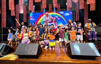 Trem da Fantasia anima o público infantil na Feira do Artesanato do Círio