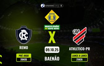Remo enfenta o Athletico-PR e busca terceira vitória seguida na Série B