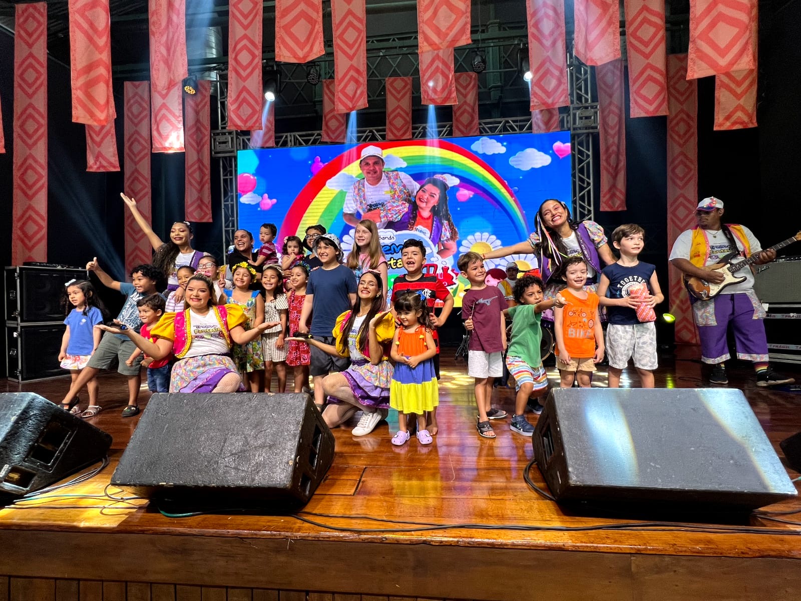 O show da banda infantil Trem da Fantasia será nesse domingo, na Feira do Artesanato do Cirio 