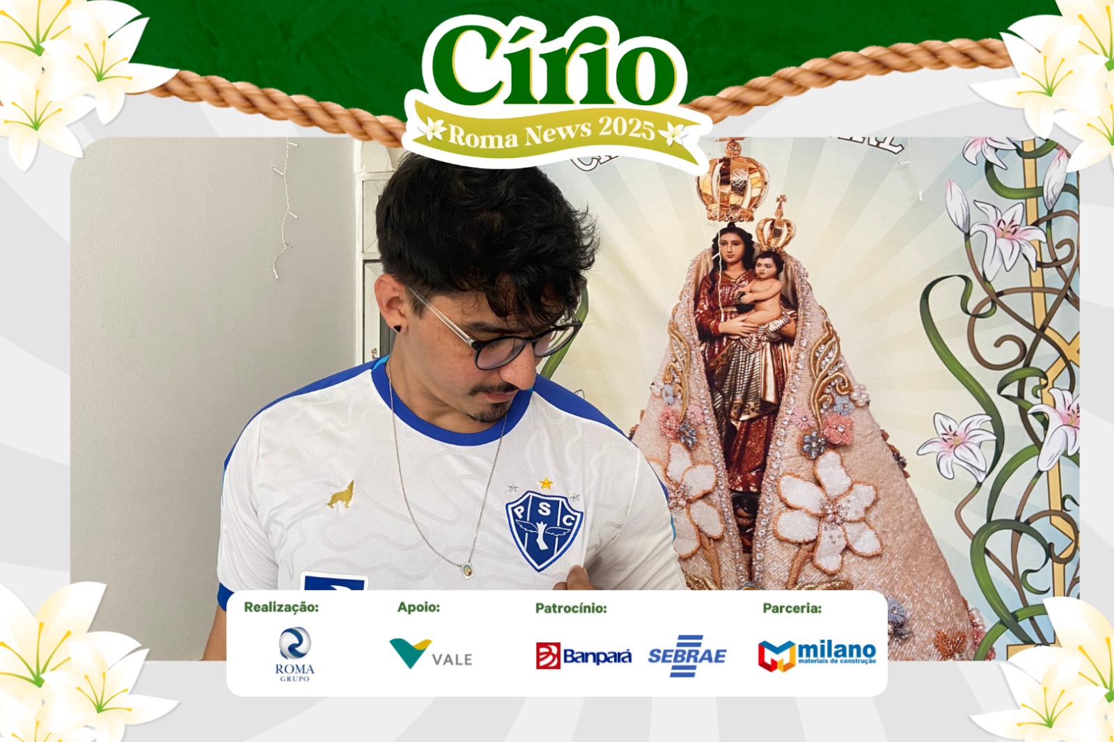 Imagem - Entre a fé e o futebol: torcedor do Paysandu relembra o Círio em que chorou pelo acesso e por Nossa Senhora de Nazaré