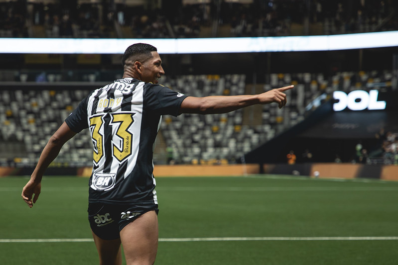 Rony marcou um dos gols do Galo - 