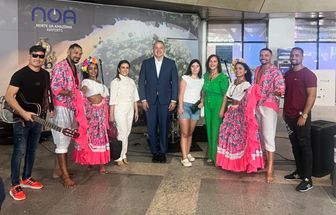 Tiana Menezes levou a Valeverde para o lançamento do carimbo comemorativo da COP-30