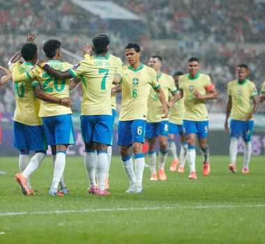 Imagem - Brasil goleia a Coreia do Sul em amistoso com show de Estêvão, Rodrygo e Vini Jr.