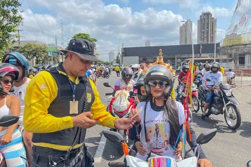 Imagem - Detran reforça orientações de segurança para a Motorromaria neste sábado