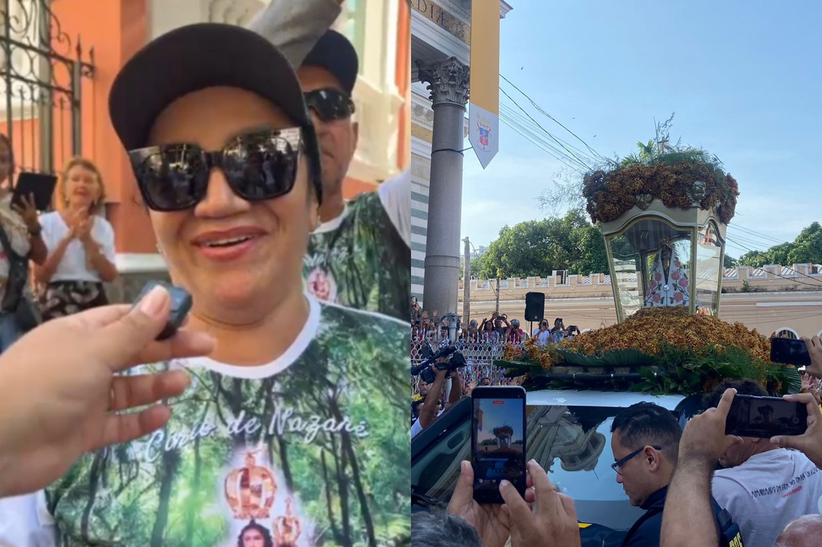 Imagem - Fiel fala sobre fé na Virgem de Nazaré e lista as romarias que irá acompanhar; assista