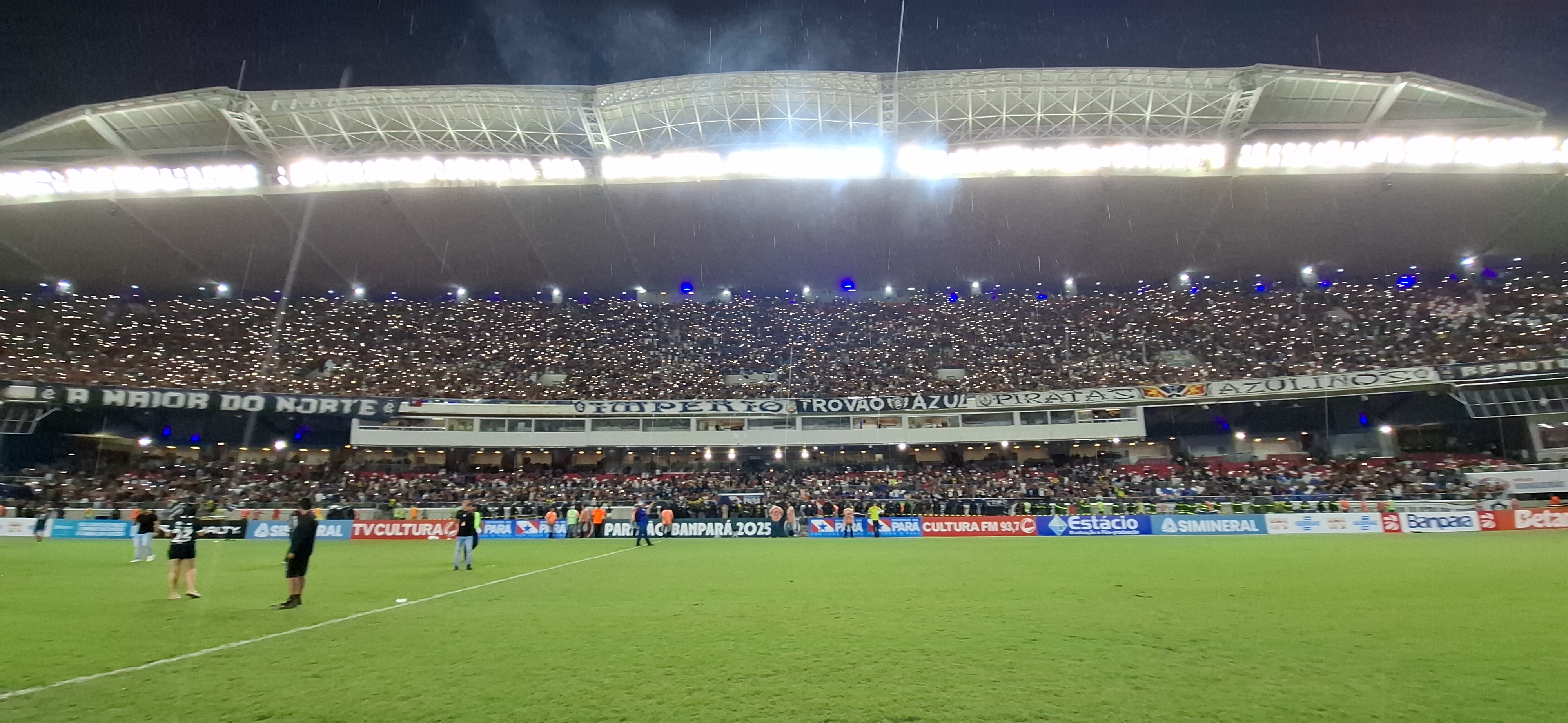 Torcida do Remo mostra que vai apoiar o time no clássico contra o Paysandu pela Série B