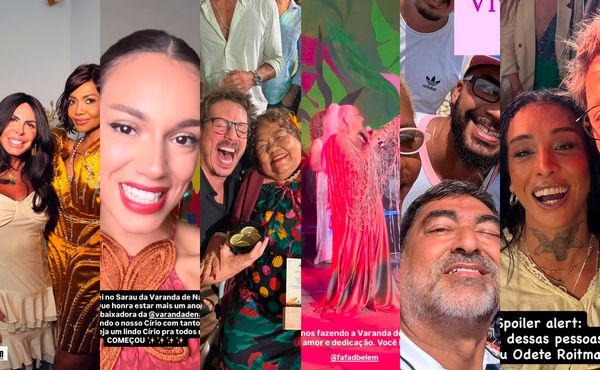 Círio 2025: veja como os famosos estão curtindo Belém às vésperas da grande procissão