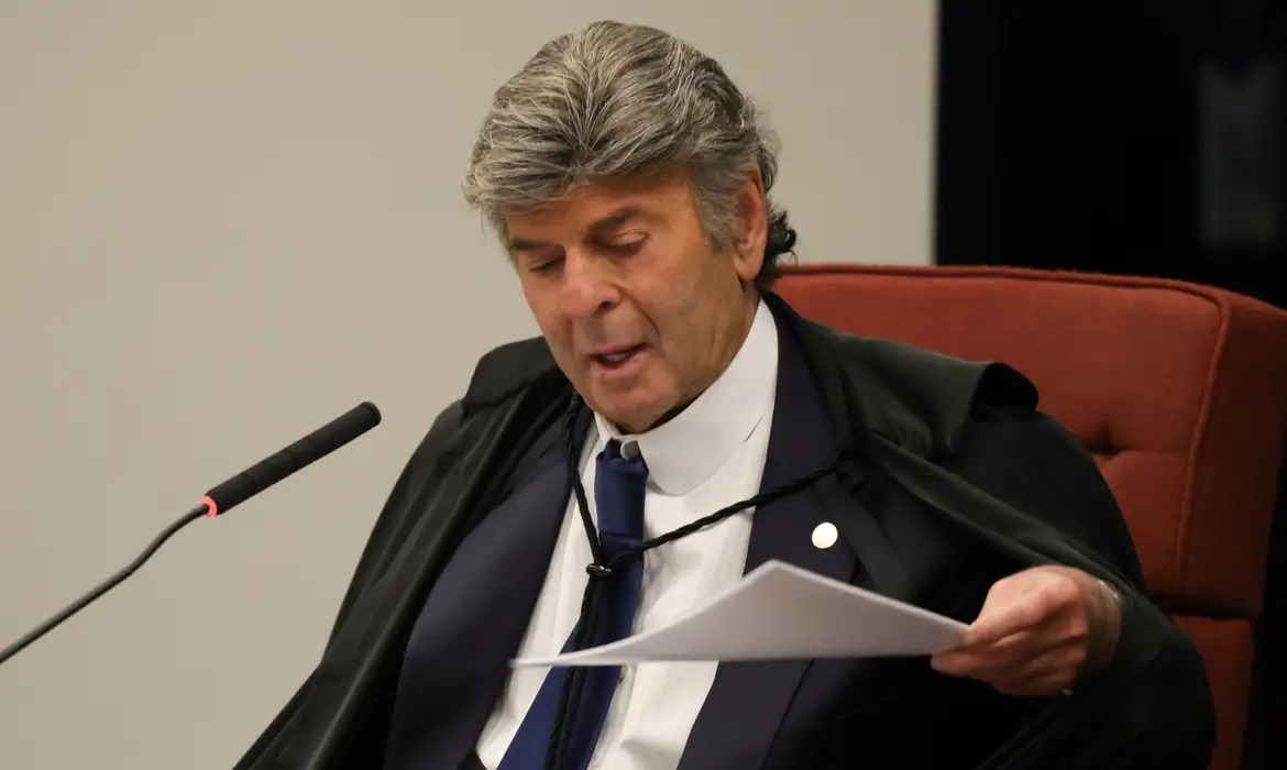 O ministro Luiz Fux, do Supremo Tribunal Federal (STF).