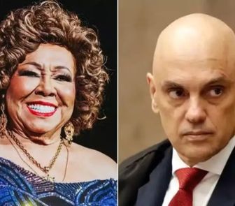 Imagem - Com Moraes na plateia, Alcione dedica show ao ministro; assista