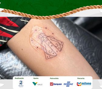Imagem - Homenagem na pele: tatuagem como forma de devoção se destaca no período do Círio