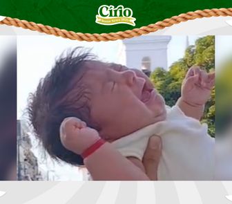 Imagem - Bebê de 2 meses participa do Círio de Nazaré em promessa à Virgem Maria
