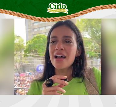 Imagem - A ex-BBB Alane Dias se emociona ao presenciar a passagem da Berlinda
