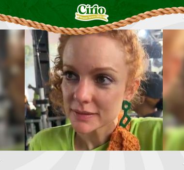 Imagem - Círio 2025: Maria Eduarda de Carvalho se impressiona com a devoção dos fiéis
