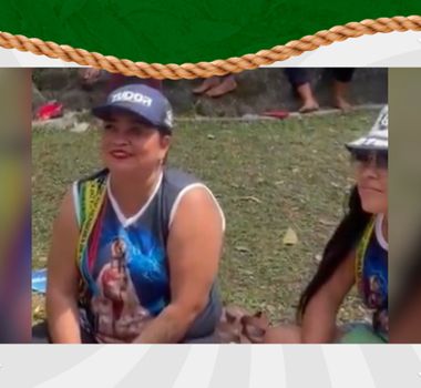 Imagem - Torcedoras do Remo mostram confiança durante procissão do Círio