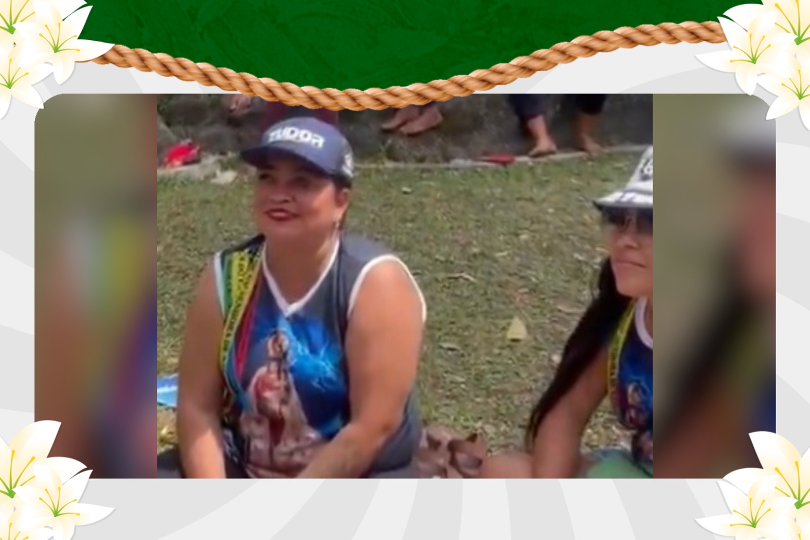 Imagem - Torcedoras do Remo mostram confiança durante procissão do Círio