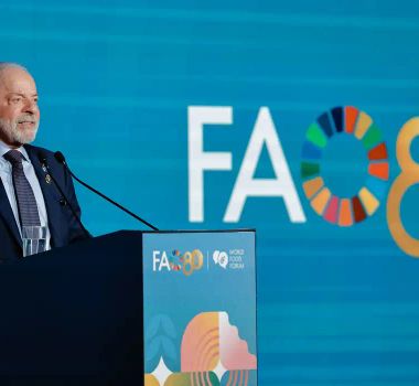 Imagem - Fome é irmã da guerra, diz Lula no Fórum Mundial da Alimentação