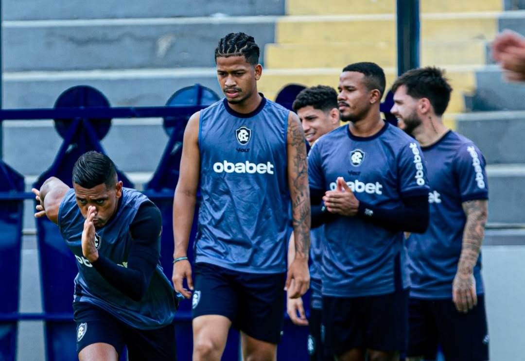 Azulinos realizaram último treino no Baenão -