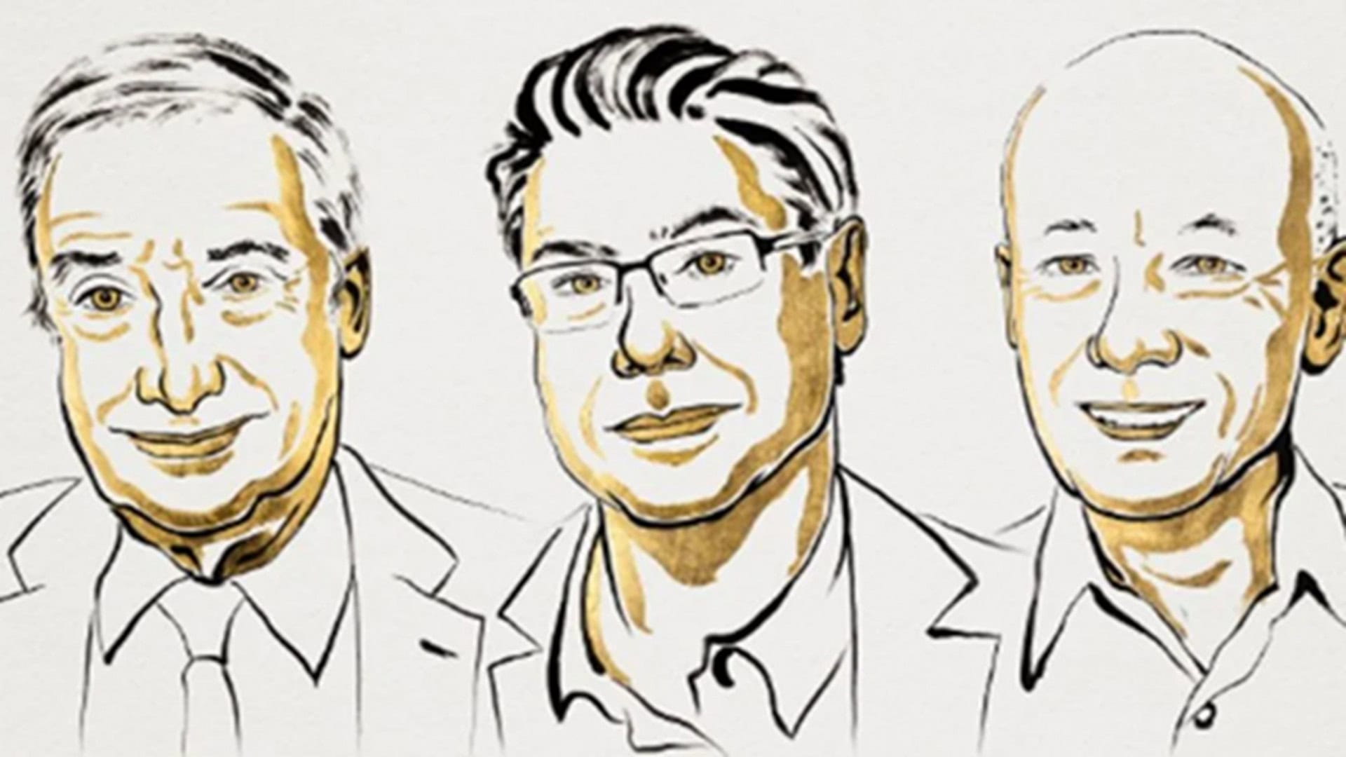 (Joel Mokyr, Philippe Aghion e Peter Howitt ganharam nesta segunda-feira (13), o Prêmio Nobel de Economia)