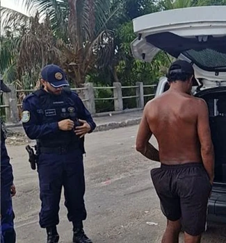 Imagem - Homem é preso em flagrante por descarte irregular de lixo na Terra Firme, em Belém