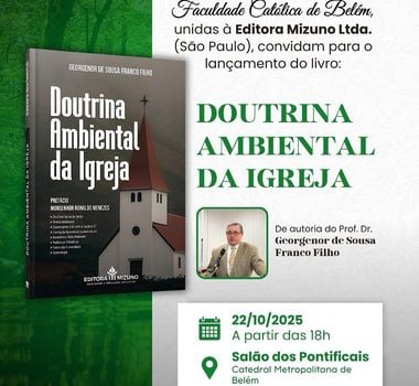 Imagem - Arquidiocese e Faculdade Católica de Belém se unem à editora para lançar livro