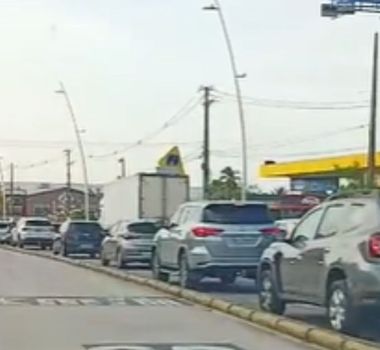Imagem - Trânsito fica intenso nas proximidades do Mangueirão para o Re-Pa