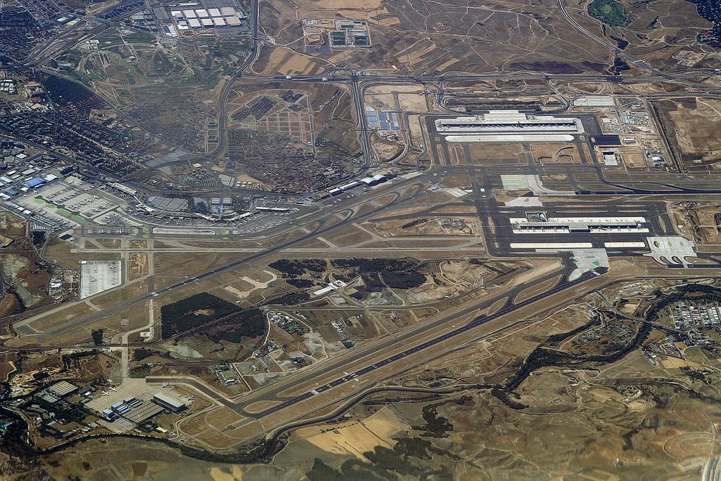 ( Aeroporto de Madri)