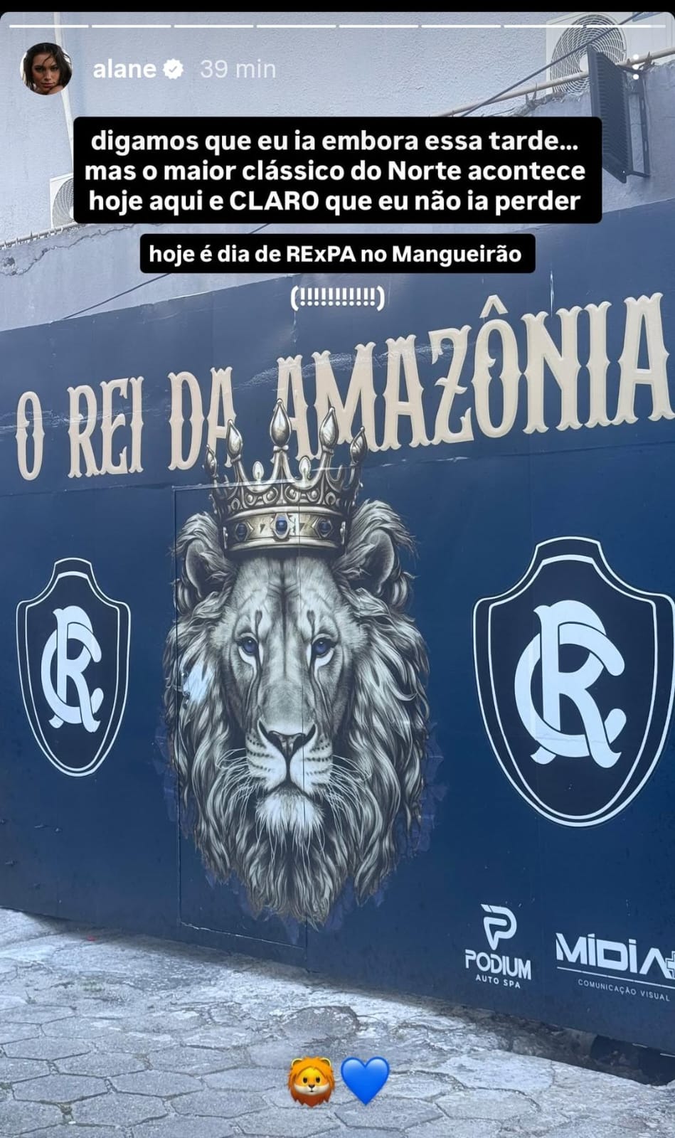 Alane Dias compartilhou e vai ao Re-Pa