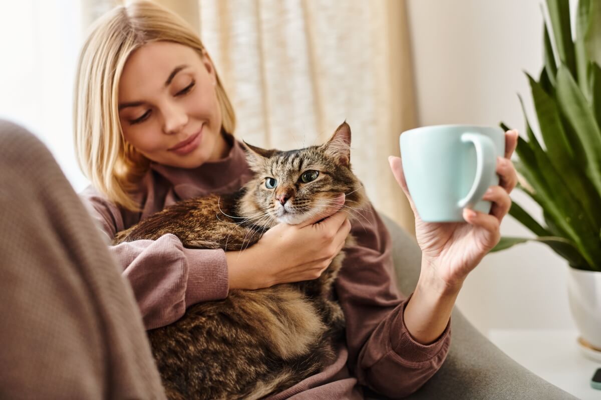 Pensar em nomes que combinem com gatos carinhosos é uma forma de celebrar sua doçura (Imagem: LightField Studios | Shutterstock)