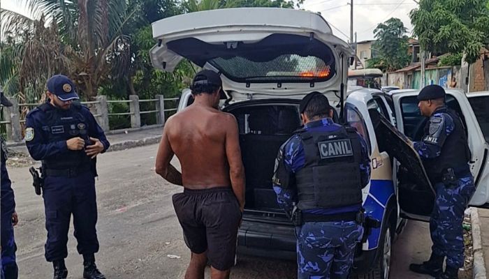 Imagem - Homem é preso em flagrante por descarte irregular de lixo na Terra Firme, em Belém