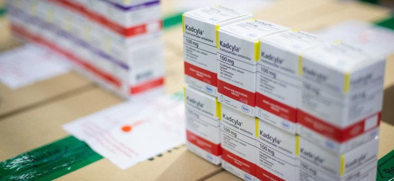 Imagem - Brasil recebe medicamento inédito para tratamento de câncer de mama pelo SUS