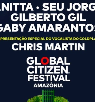 Imagem - Gilberto Gil se junta a Chris Martin no Global Citizen em Belém; confira o line-up