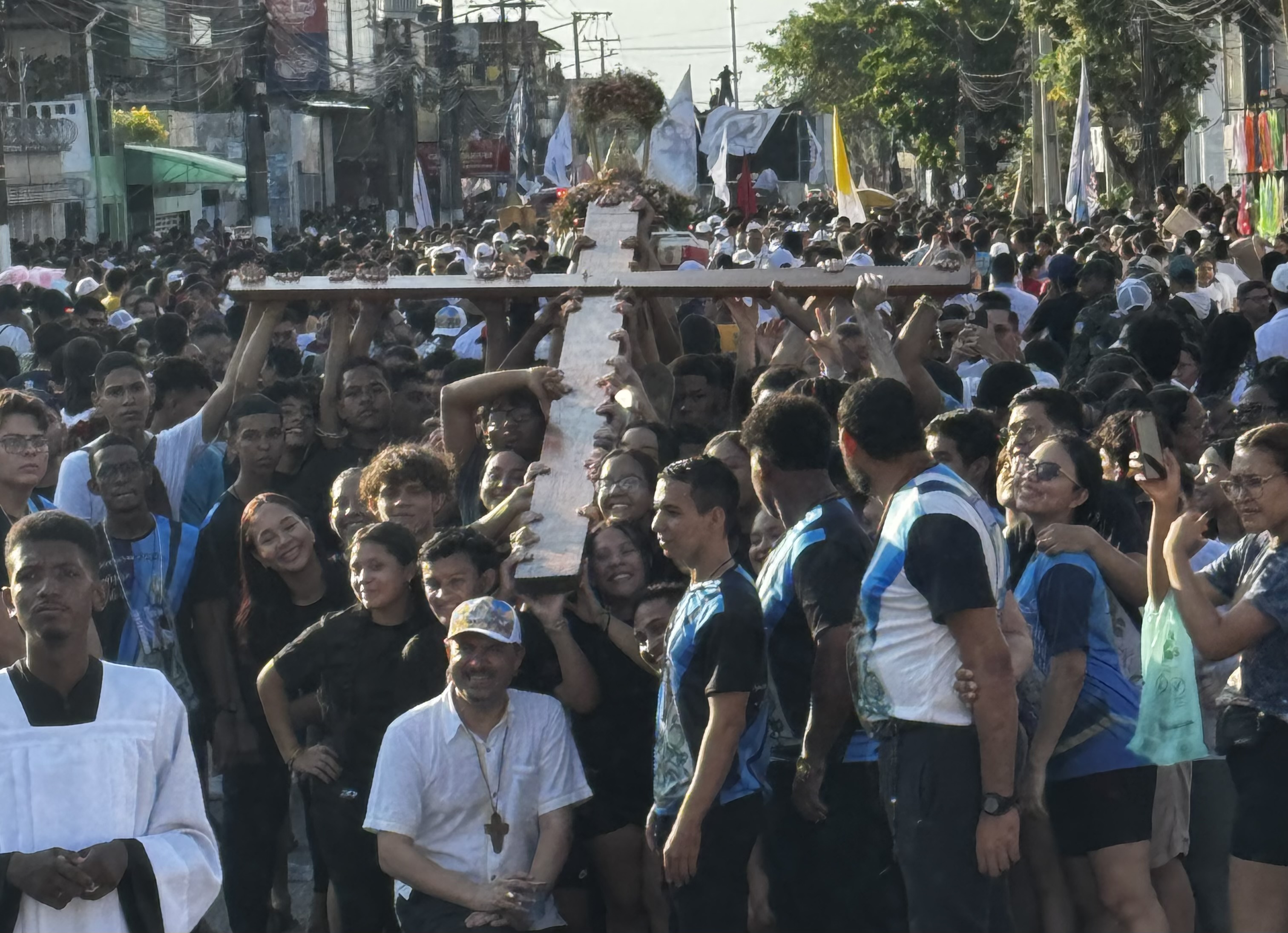 Imagem - Juventude leva fé e alegria às ruas na 23ª Romaria da Juventude em Belém