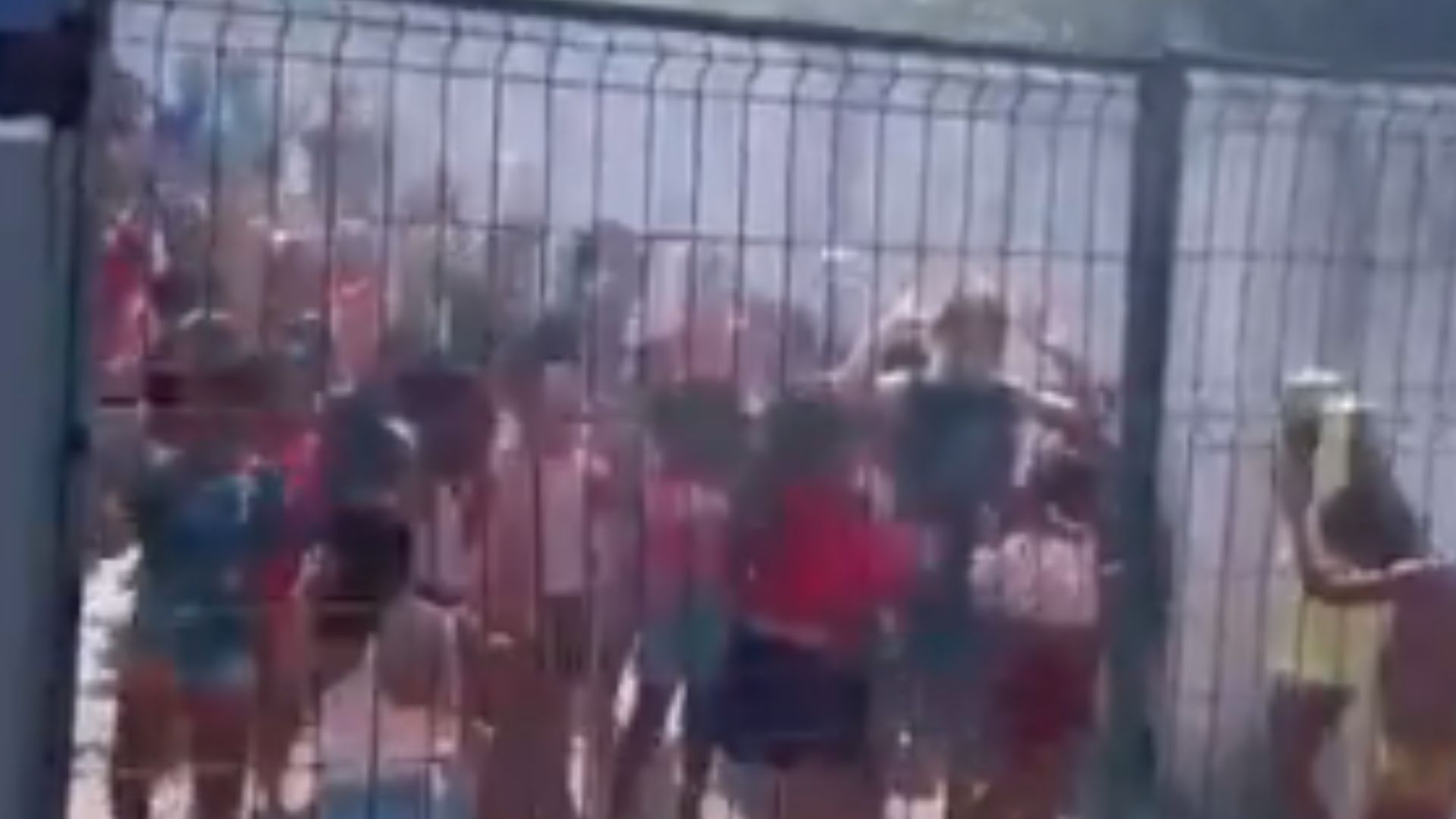 Crianças festejam banho de alegria em alusão do dia das Crianças