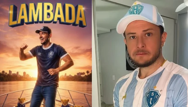 Influenciador provoca Paysandu após derrota no Re-Pa com vídeo dançando lambada