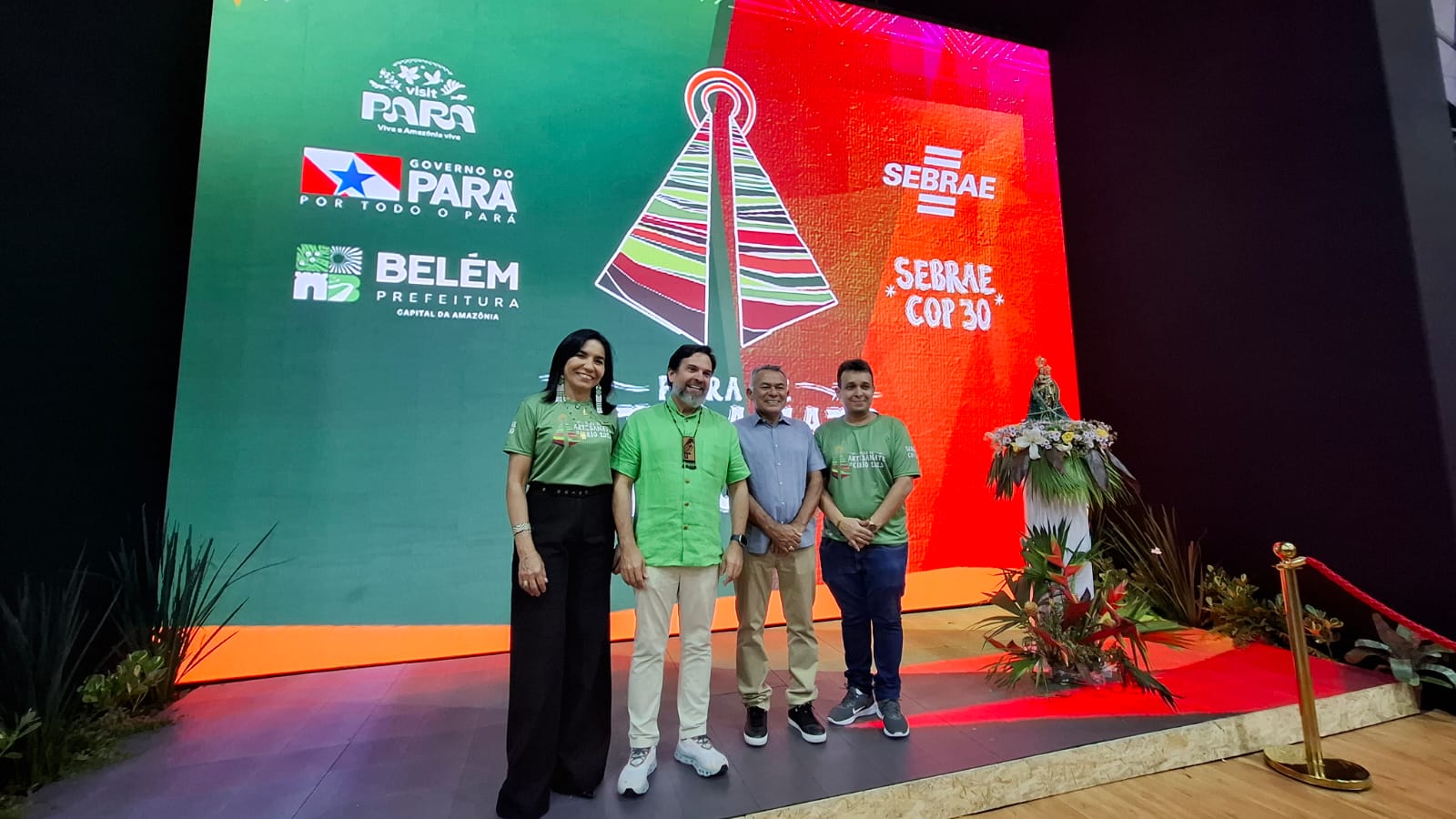 Sebrae avalia de forma positiva a realização da Feira de Artesanato do Círio 2025.