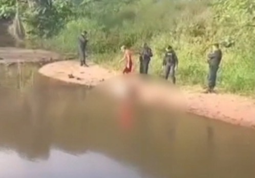 Um corpo foi encontrado em um rio de Capanema, no Pará.