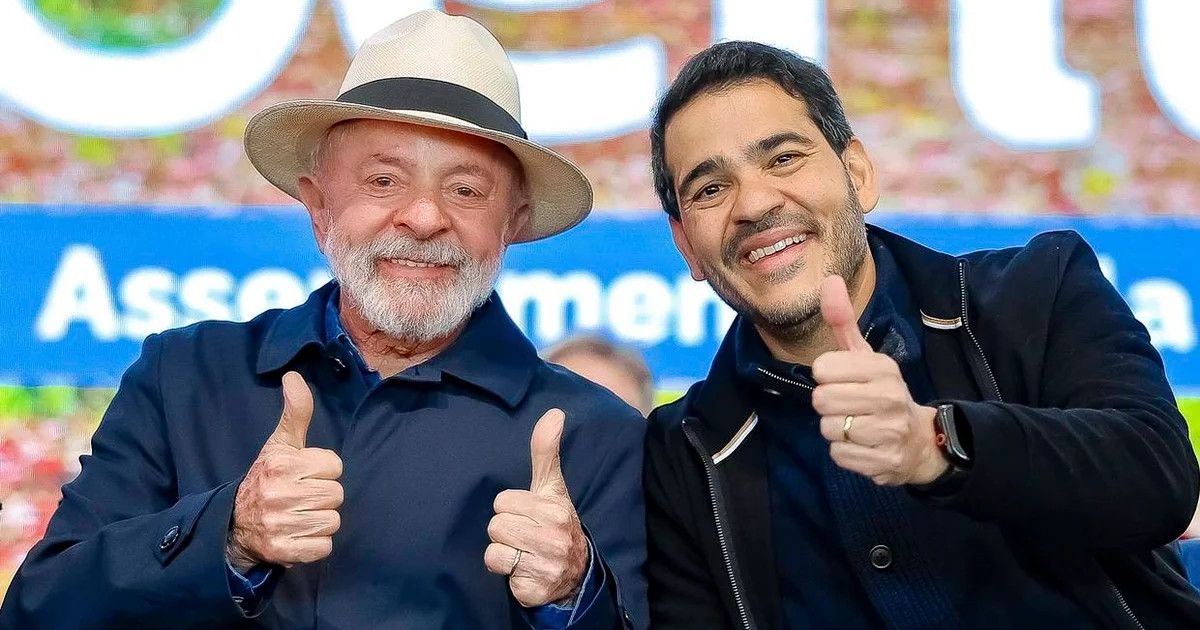 Lula e Jorge Messias