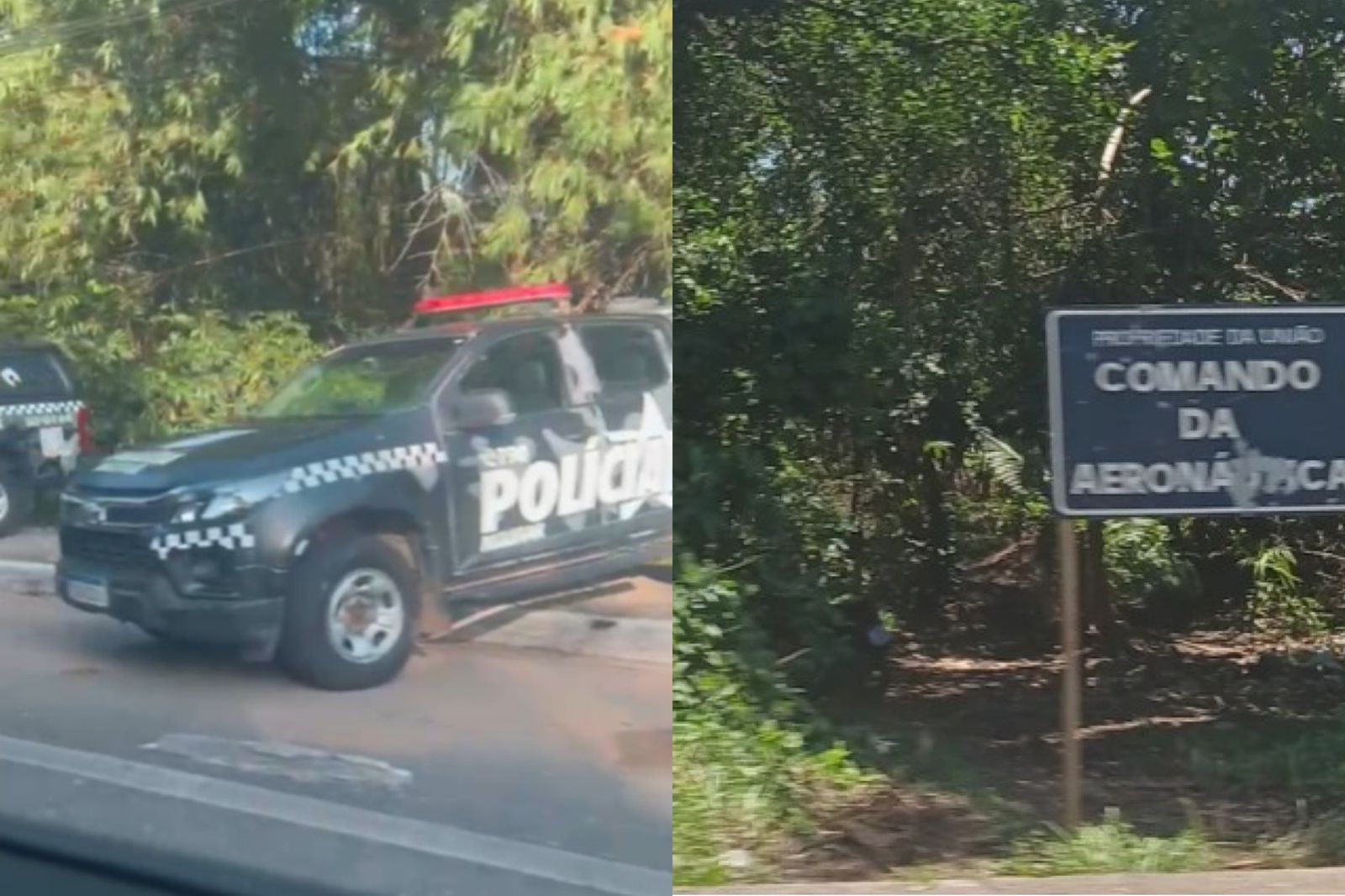 Área de proteção ambiental às margens da Rodovia Arthur Bernardes, próximo à Base Aérea de Belém.