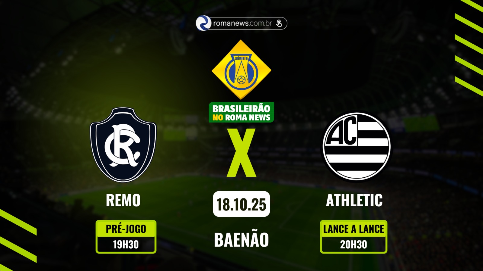 Imagem - Veja como foi a vitória do Remo sobre o Athletic pela Série B no Baenão; acompanhe