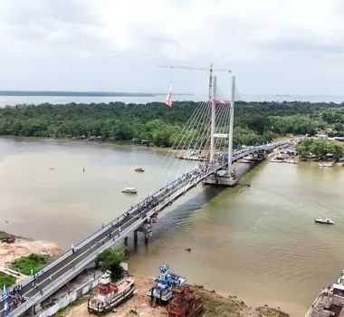 Imagem - Nova ponte estaiada entre Icoaraci e Outeiro é inaugurada em Belém; assista