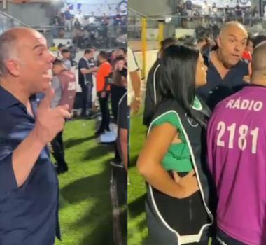 Imagem - Executivo de futebol do Remo discute com jornalista, que rebate: 'agora é fácil falar'
